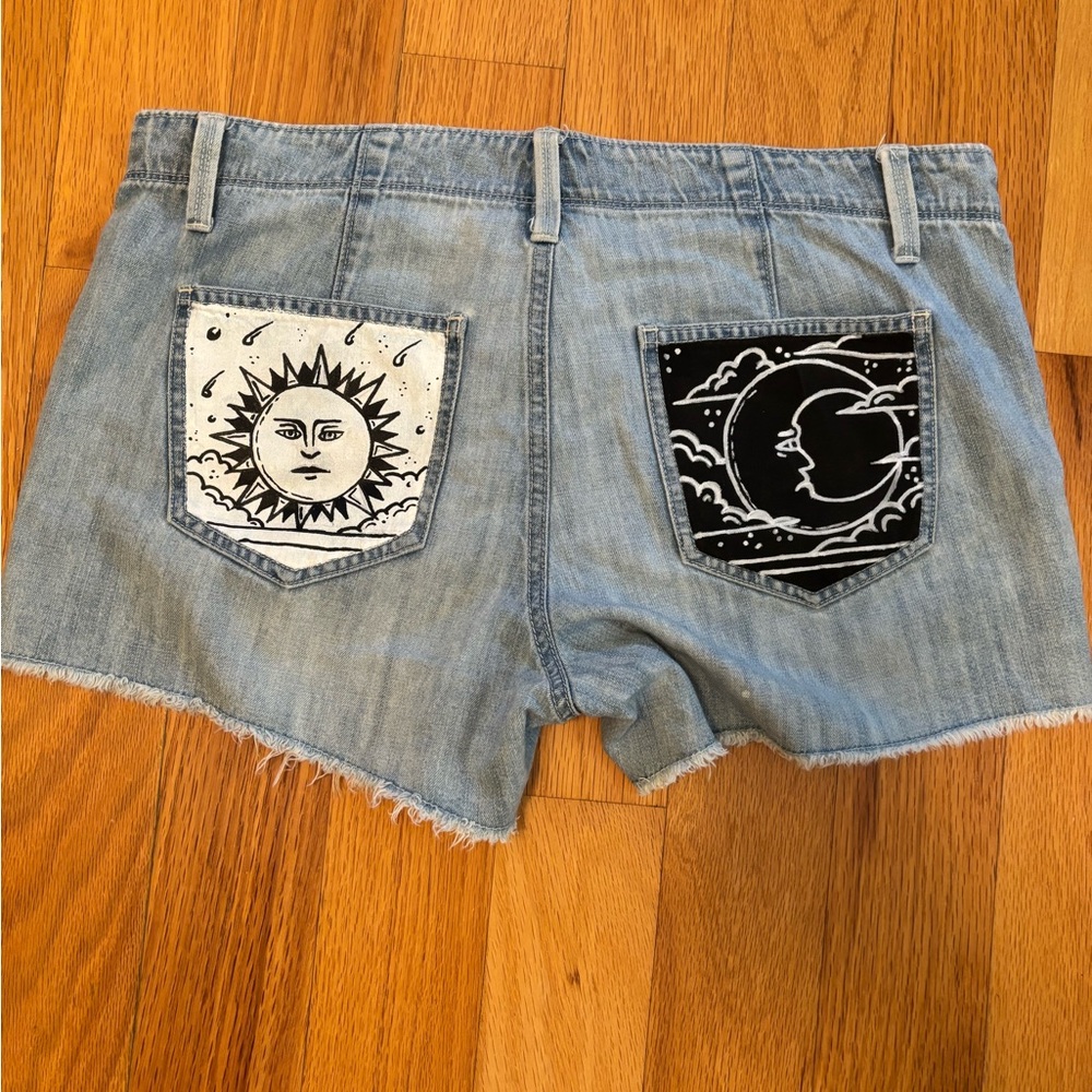 Hand Painted Shorts